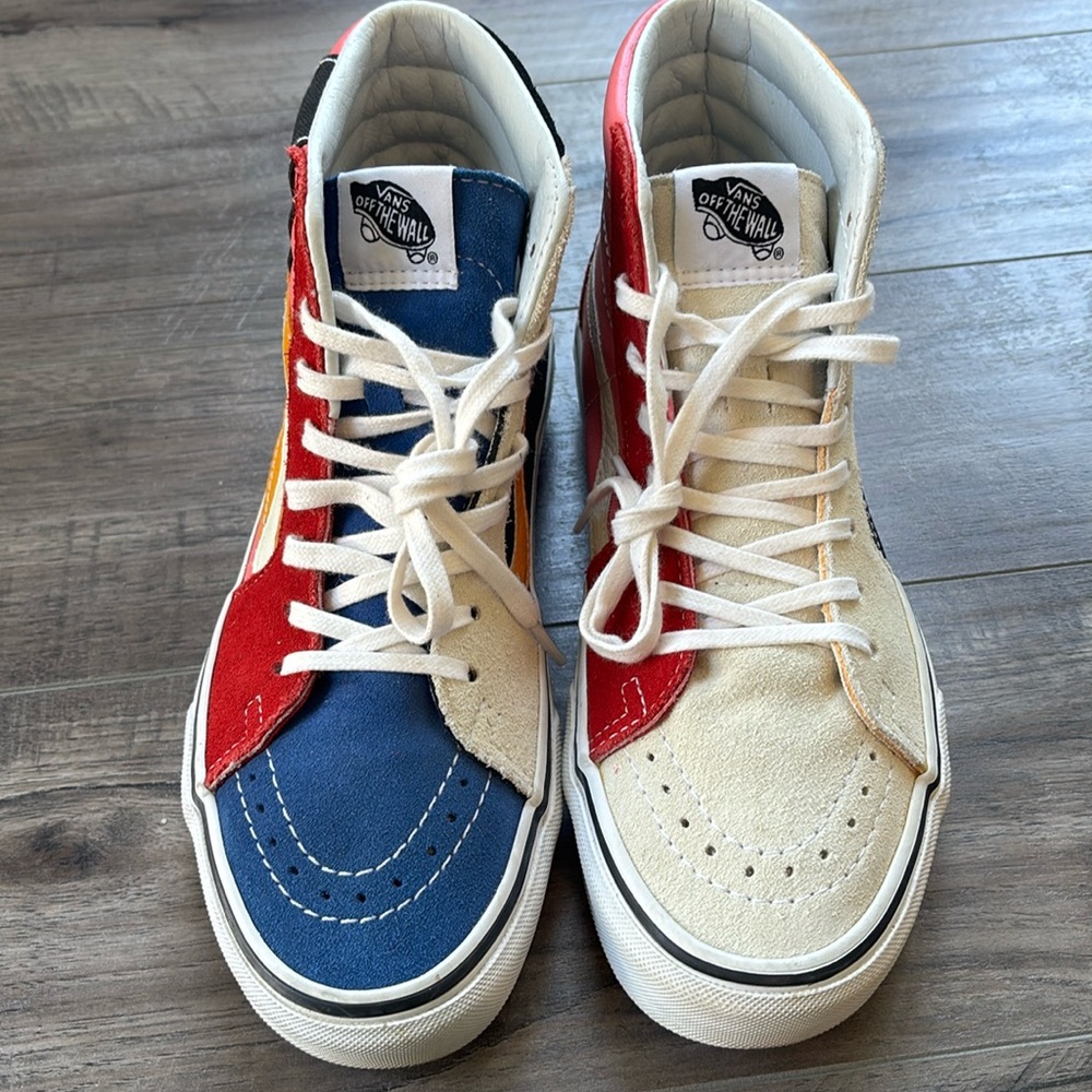 NEW Vans SK8-Hi 'Patchwork' Men 6.5, Women 8